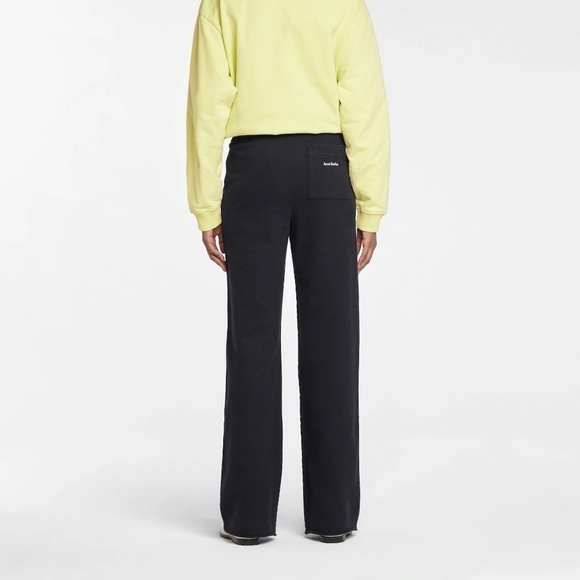 ACNE STUDIOS High Waist Wide Leg Sweatpants Small - Picture 2 of 12
